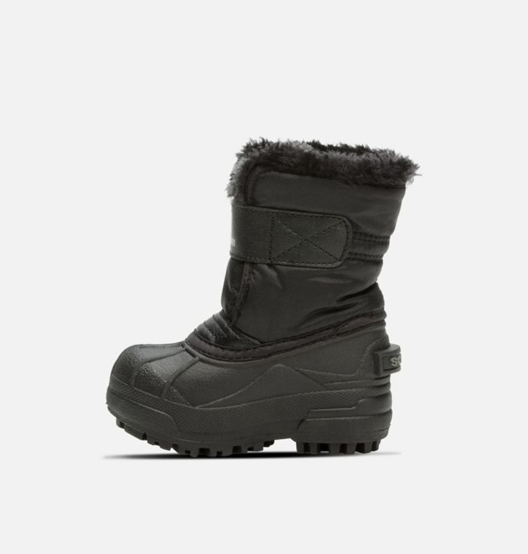 Sorel Toddler Commander™ - Kids Snow Boots Black - 708245HUQ